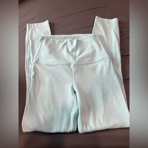 Lululemon Athletica Blue Leggings with Sleek Design